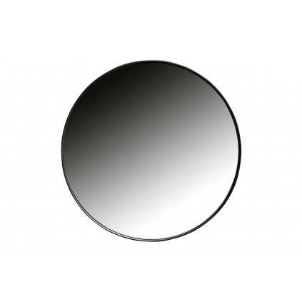 Zrcadlo DOUTZEN černé Ø50cm