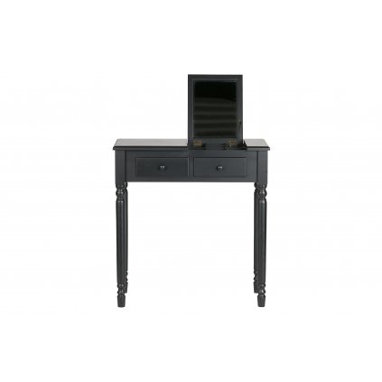 Konzolový líčící stolek ROMY černý