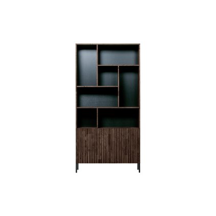 Dřevěný kabinet GRAVURE hnědý