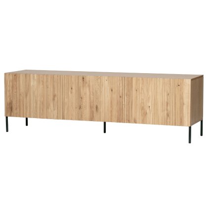 26993 3 gravure tv unit oak naturel fsc