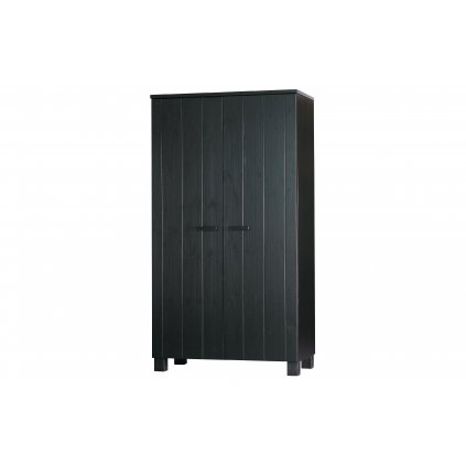 27758 1 dennis wardrobe black fsc
