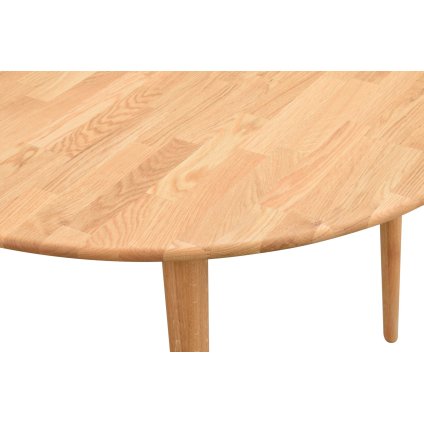 28154 rozkladaci ovalny jidelni stul tyler dub 170x105 cm