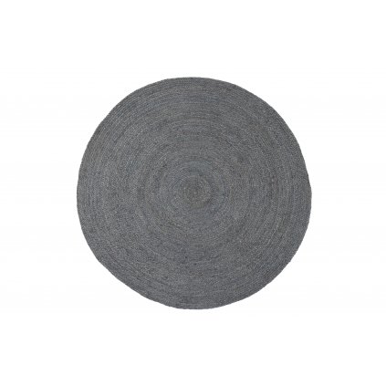 Kulatý koberec ROSS Ø 150 cm asfalt