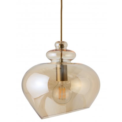 Grace pendant 30 cm Champagne brushed brass