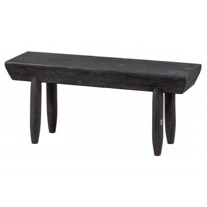 Dřevěná lavice STALL černá