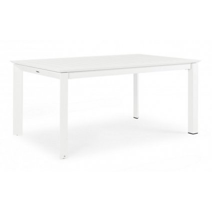Rozkládací zahradní stůl KONNOR 160/240x100cm bílý