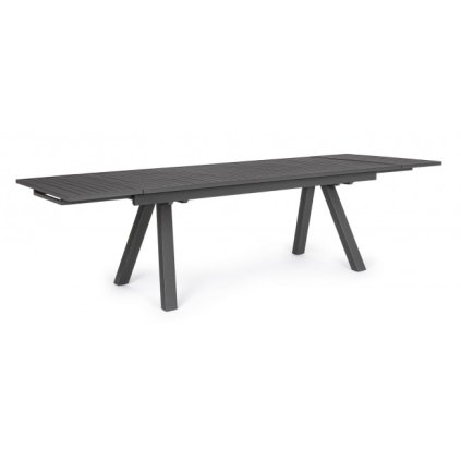 Rozkládací zahradní jídelní stůl CROZET 206x100cm antracit