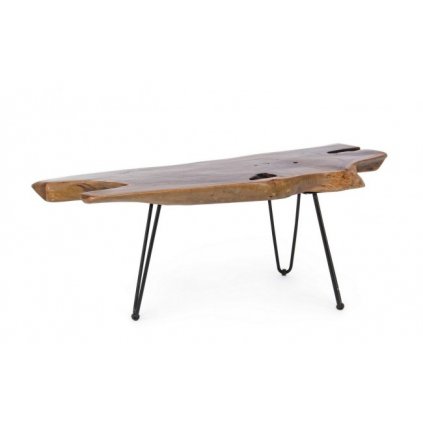 Teakový konferenční stolek ADANYA 100x40 cm