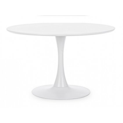 Kulatý jídelní stůl BLOOM bílý 120cm