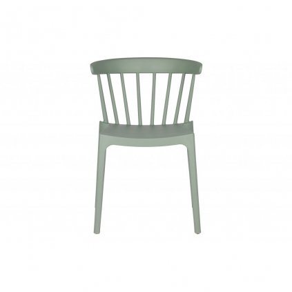 Plastová jídelní židle BLISS mátově zelená