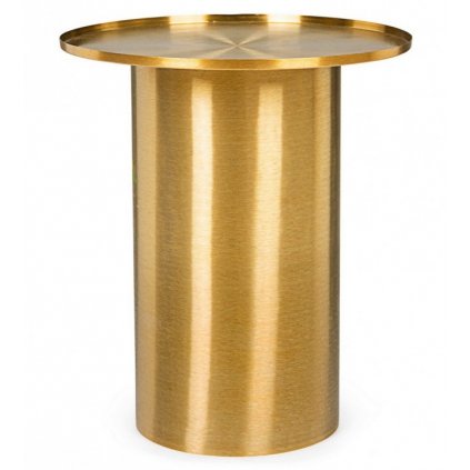 Konferenční stolek KALPITA zlatý ø51 cm