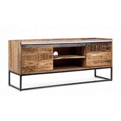 Dřevěný TV stolek LAMBETH 60x145 cm