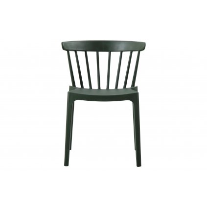 4679 3 plastova zidle bliss tmave zelena