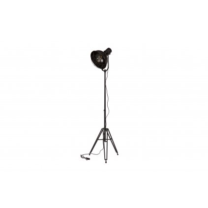 4871 6 stojaci lampa spotlight cerna