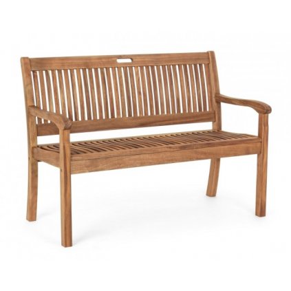 Venkovní dřevěná lavice NOEMI 2-místná