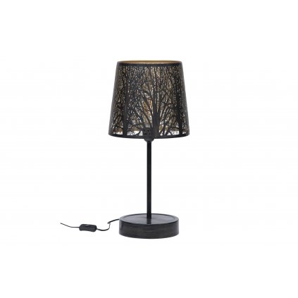 5012 1 stolni lampa keto cerna mosaz