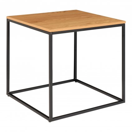 Kovový konferenční stolek VITA světlý 45x45 cm