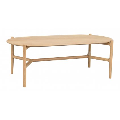 Dřevěný konferenční stolek HOLTON dub 130x65 cm
