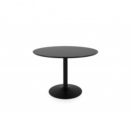 Kulatý jídelní stůl TACO Ø110 cm černý