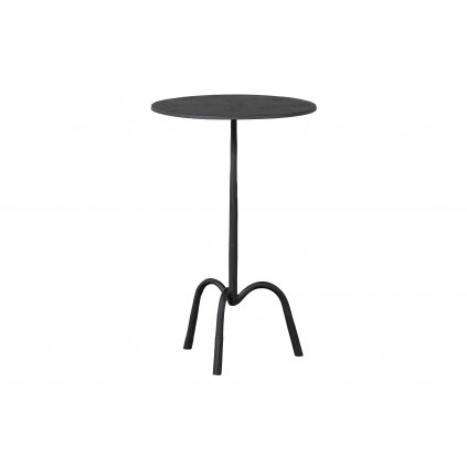 Kovový odkládací stolek TREY černý