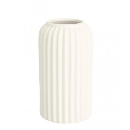 Bílá porcelánová váza ARTEMIDE 10x16 cm