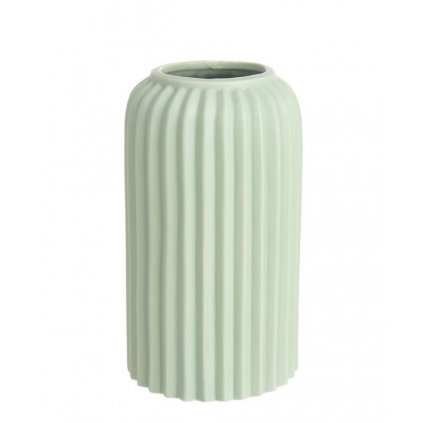 Zelená porcelánová váza ARTEMIDE 10x16 cm