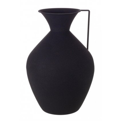 Černá váza RHYTON 37cm