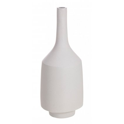 Bílá váza KOTHON 30cm