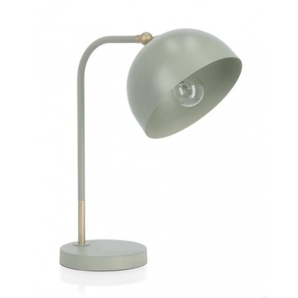 Stolní lampa GLASGOW zelená 41cm