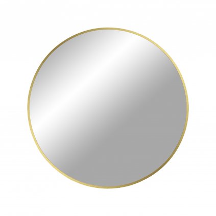 Kulaté zrcadlo MADRID zlatá 60cm
