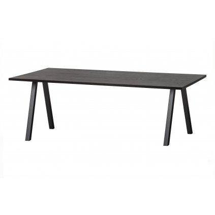 Jídelní stůl TABLO dub 160x90 cm černý