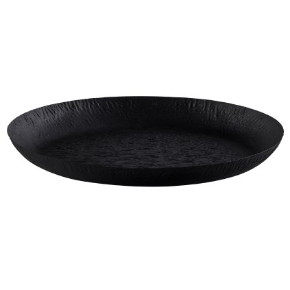 Kovový tác HAMMER Ø50cm černý