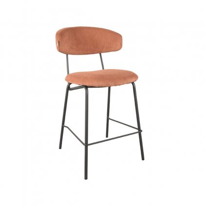 Barová židle ZACK oranžová 95cm