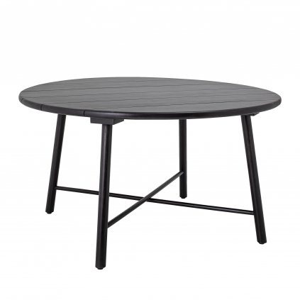 Kulatý jídelní stůl LOPE ø140 cm černý