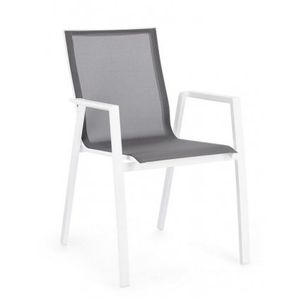 Zahradní jídelní židle KRION bílá