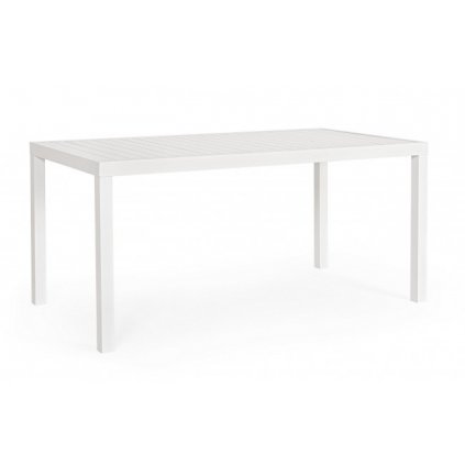 Zahradní stůl HILDE 150x80 cm bílý