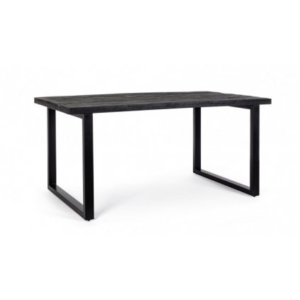 Jídelní stůl HASTINGS černý 160x90 cm