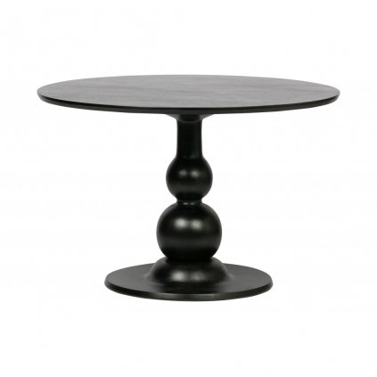 Kulatý jídelní stůl BLANCO ø120 cm černý