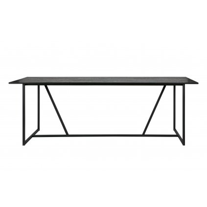 Jídelní stůl SILAS černý 220x90 cm
