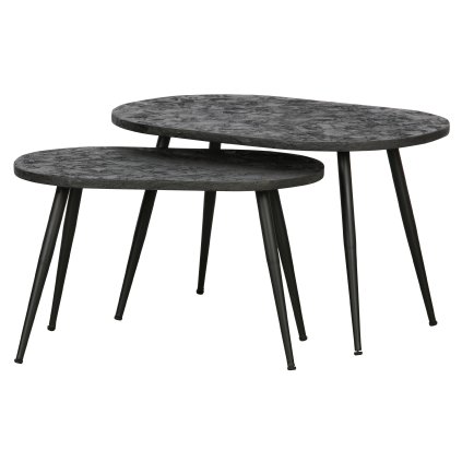 8489 set konferencnich stolku antique gold