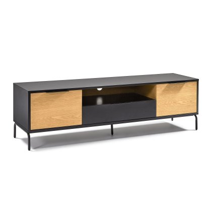 Dřevěný TV stolek SAVOI 170x50 cm
