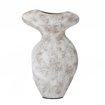 Terakotová váza NORI šedá