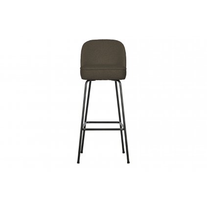 Barová židle VOGUE zelená bouclé 80 cm