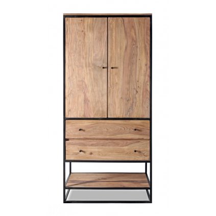 Dřevěný kabinet NARTAN hnědý 90x45 cm