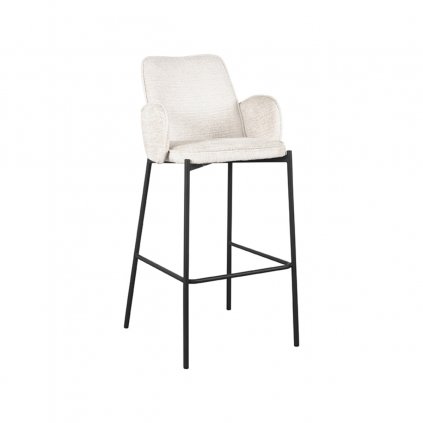 Barová židle JONI krémová 107 cm