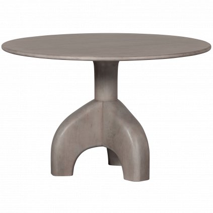 Kulatý jídelní stůl SMOOTH Ø120cm šedý
