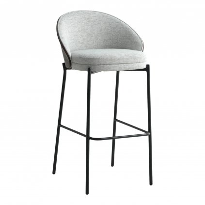 Barová židle CANELAS šedá