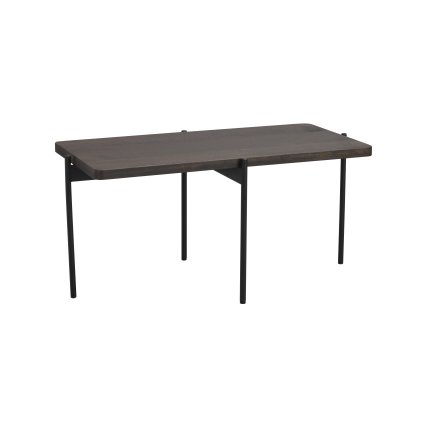 Konferenční stolek SHELTON hnědý 95x50 cm