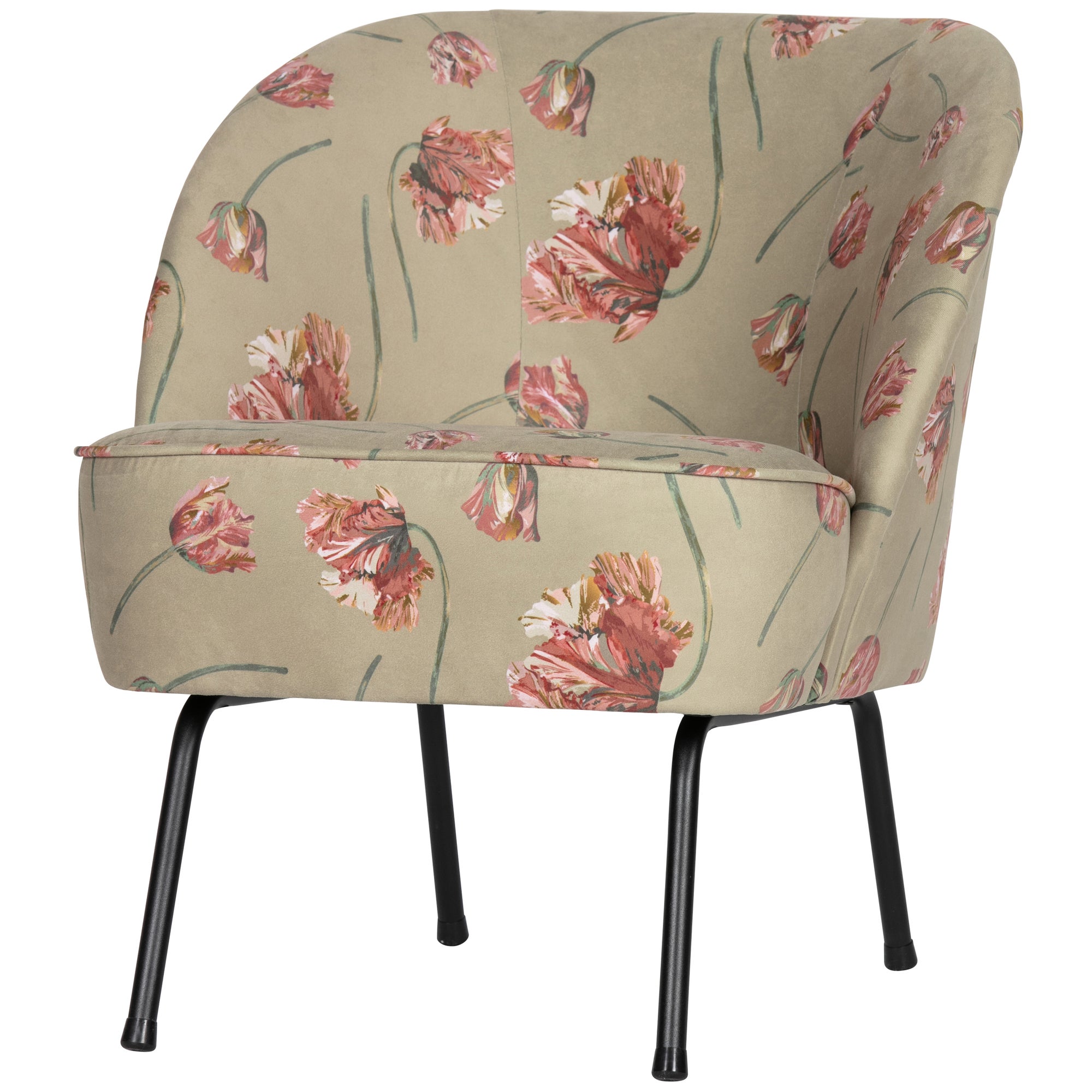 BePureHome Křeslo VOGUE s květy