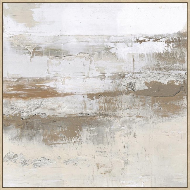 BIZZOTTO Obraz na plátně BOLD 82,6x82,6 cm béžový